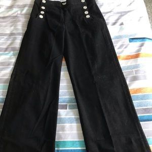 NWT loft heavy denim sailor style jeans
